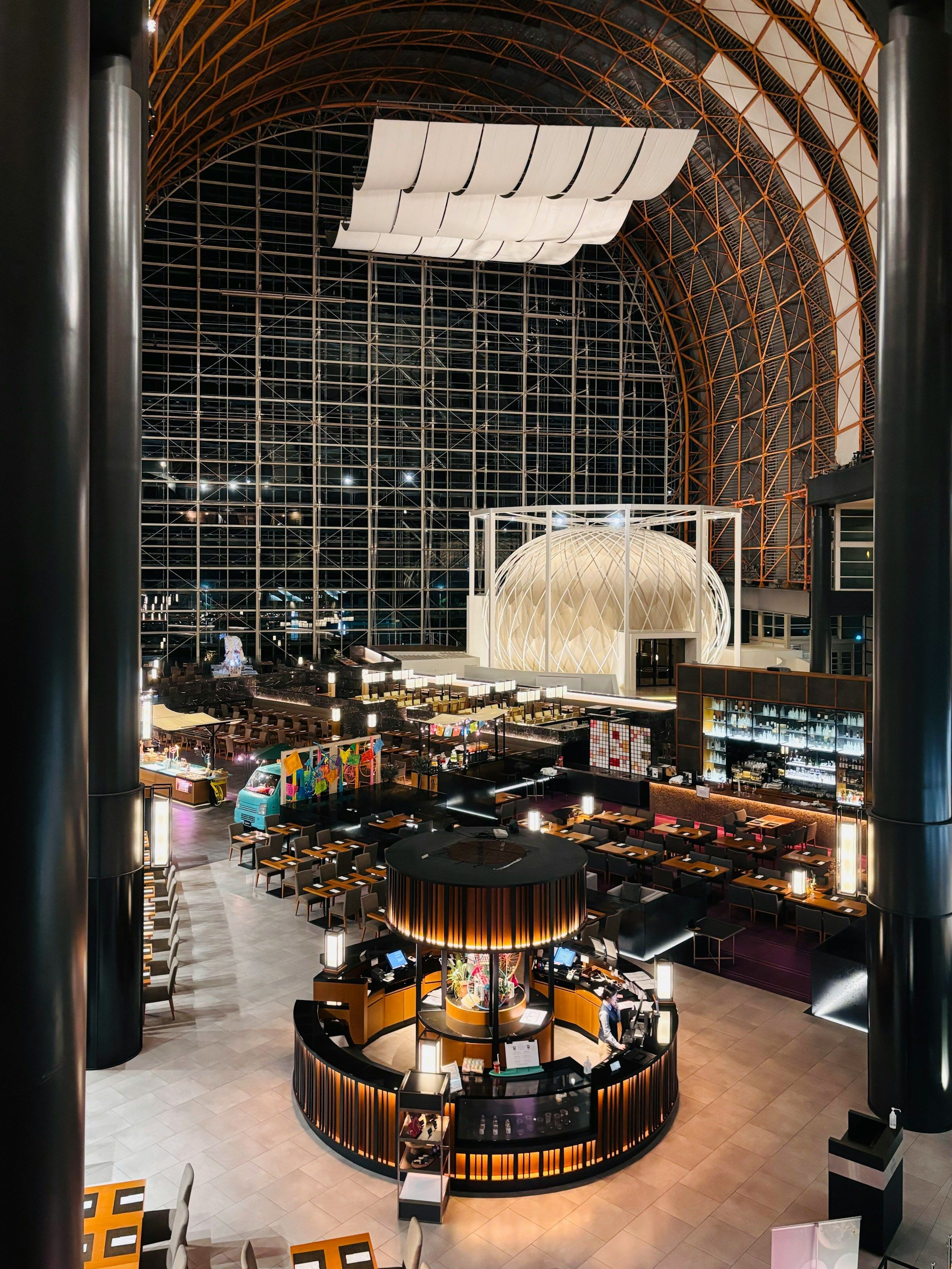 Hall d'un hôtel au Japon