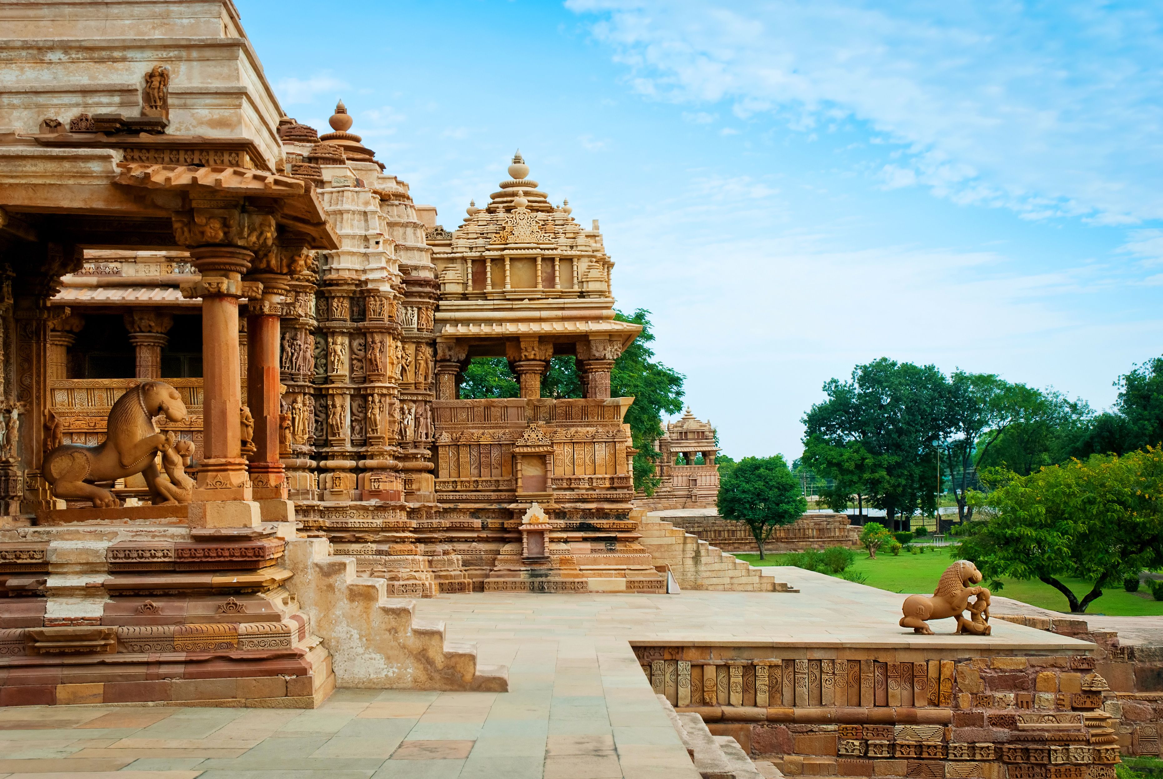 Le temple de Khajuraho
