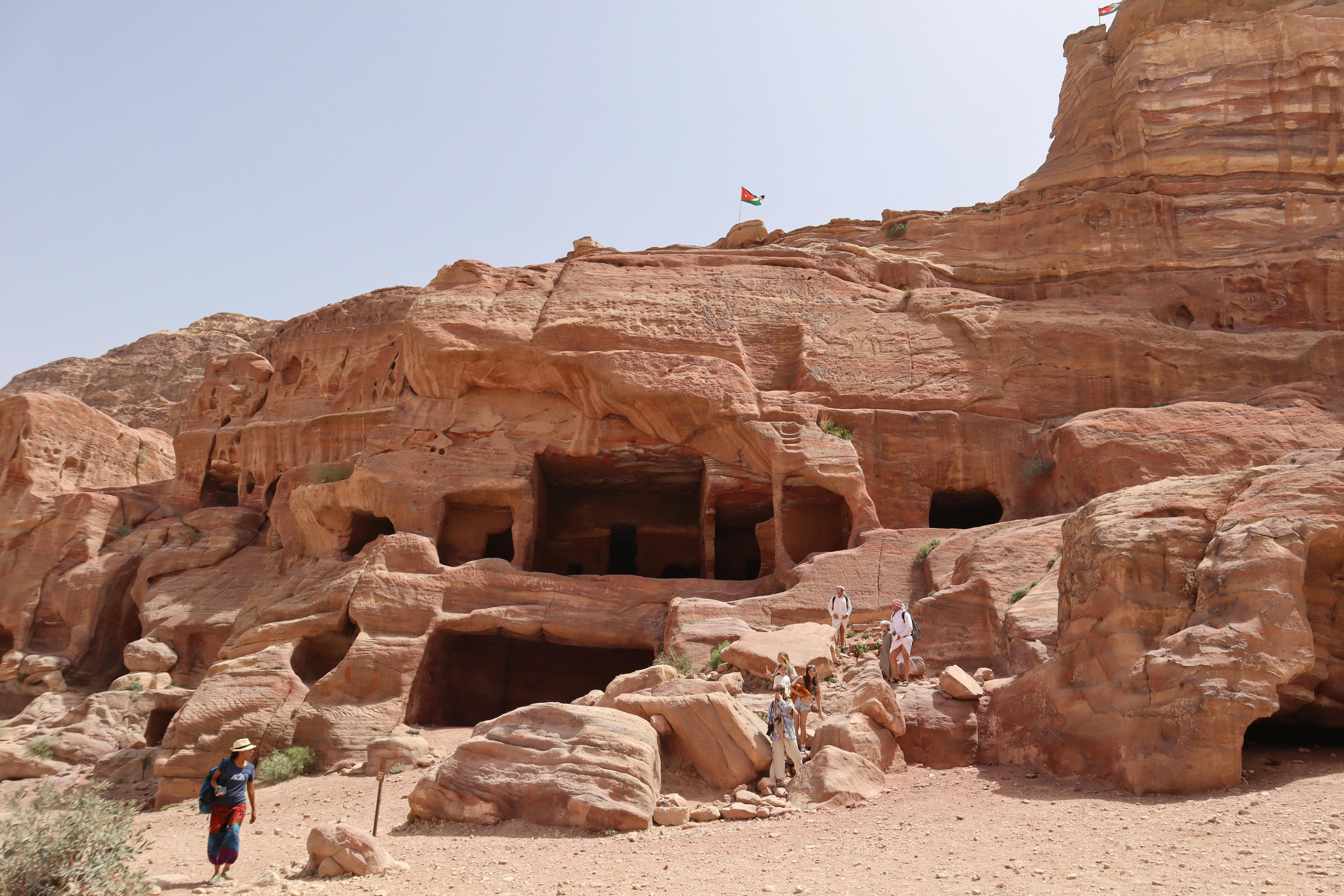 Trek dans la cité de Pétra avec guide loal francophone