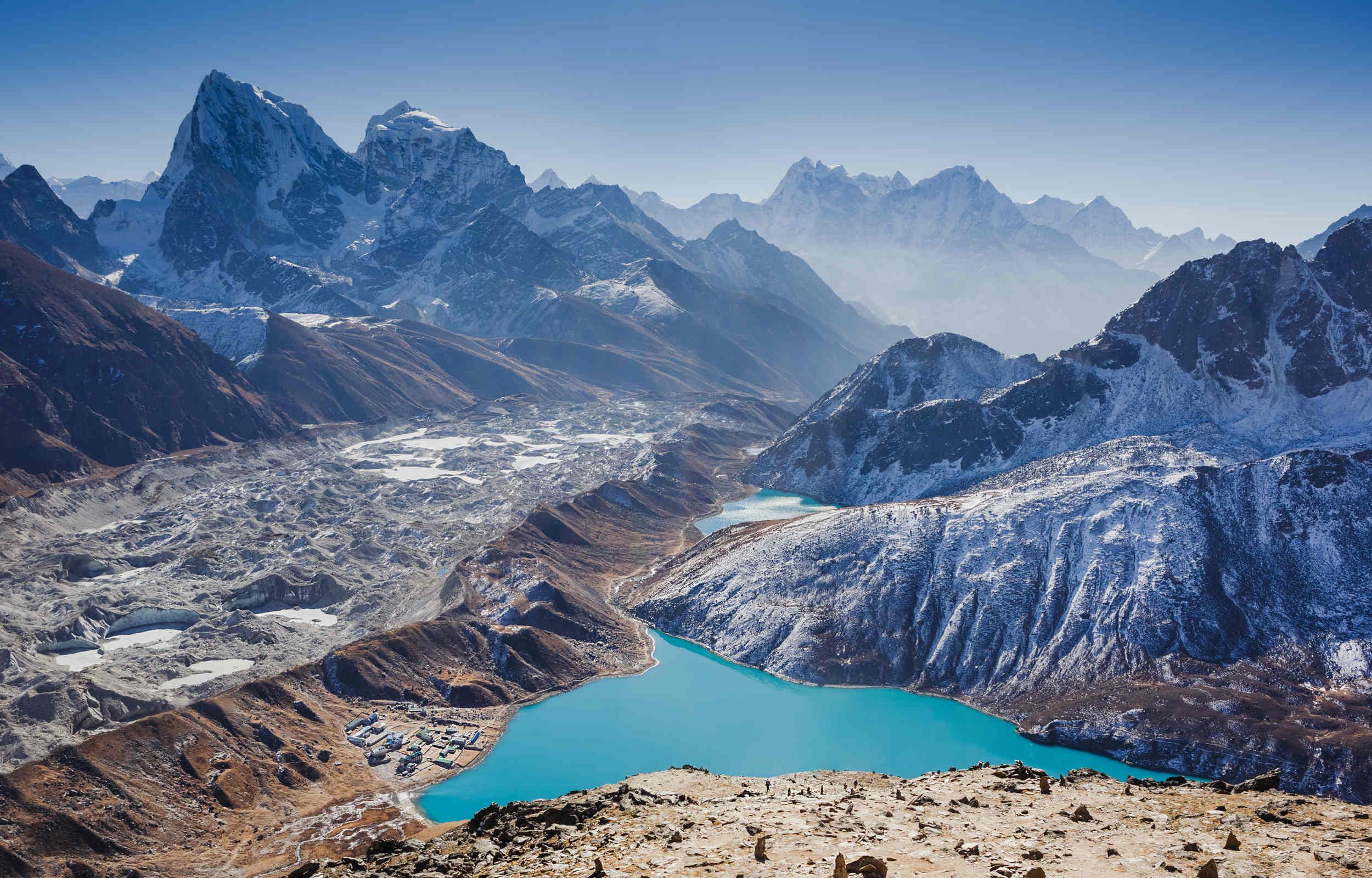 Lacs Gokyo et camp de base de l'Everest