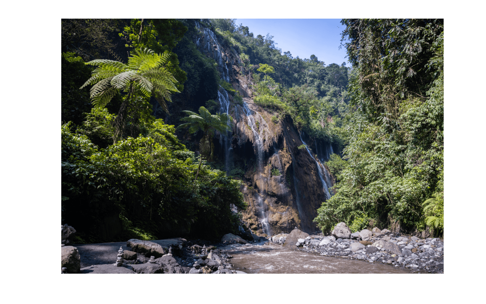 Voyage en Indonésie - ultime cascade avant l'arrivée au bout du canyon Tumpak Sewu Voyage en Indonésie - ultime cascade avant l'arrivée au bout du canyon Tumpak Sewu