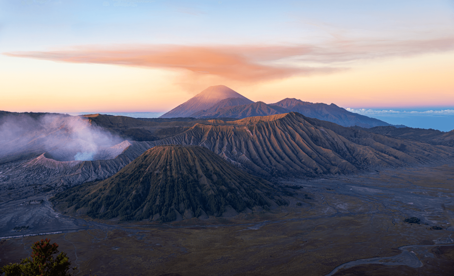 Voyage en Indonésie - Le Mont Bromo de l'île de Java avec ses 45 volcans actifs et merveilles naturelles