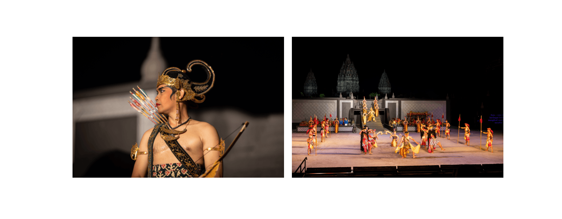 Voyage en Indonésie - danse-drame pur du Ramayana Ballet sans paroles avec grâce élégante