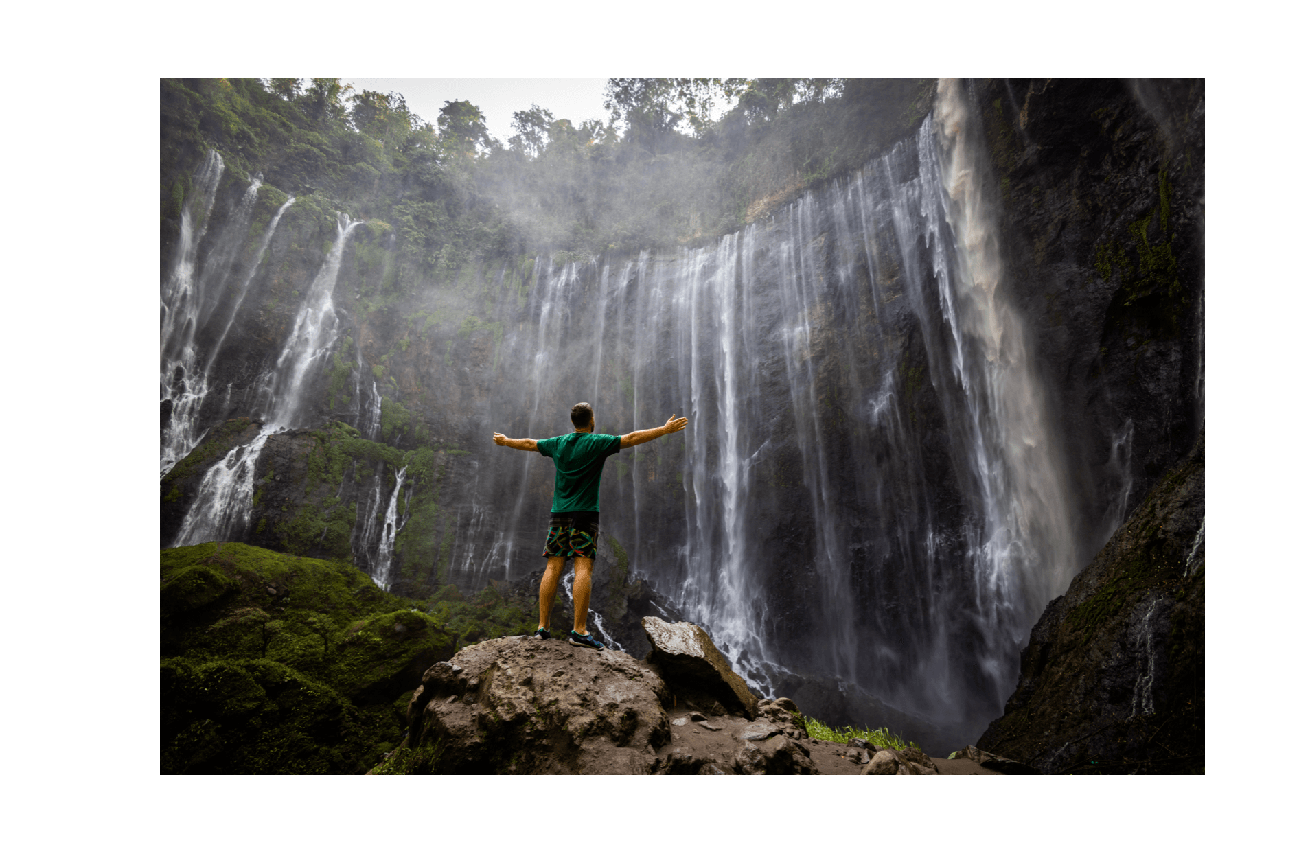 Voyage en Indonésie - émerveillement aux limites repoussées étape après étape à Tumpak Sewu Voyage en Indonésie - émerveillement aux limites repoussées étape après étape à Tumpak Sewu