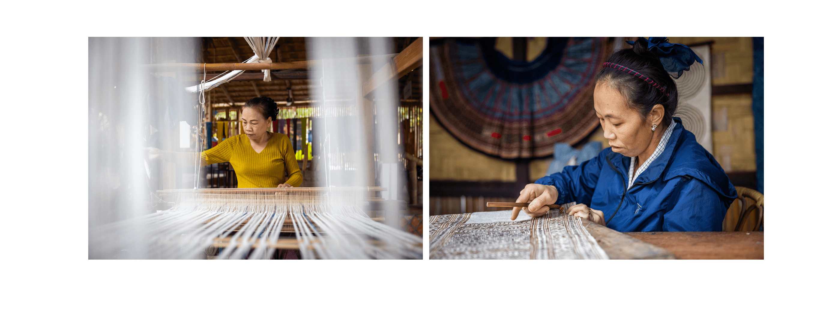 Voyage au Laos - Ock Pop Tok Living Crafts Centre soutenant plus de 500 artisans dans 14 provinces